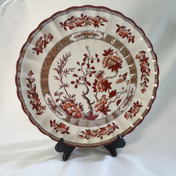 Copeland Spode India Tree Vintage China Round Torte Platter, Rare - Picture 1 of 5